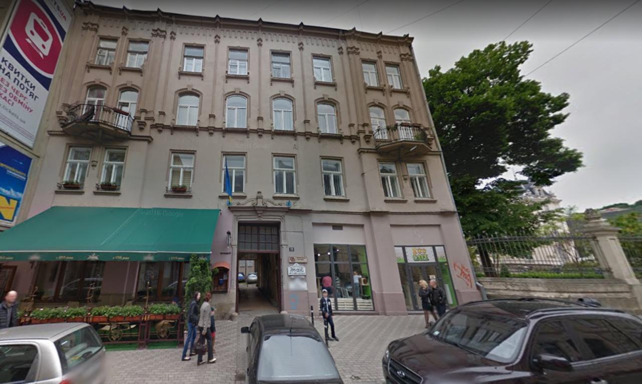 Студия С Дизайнерским Ремонтом Lviv Exterior photo